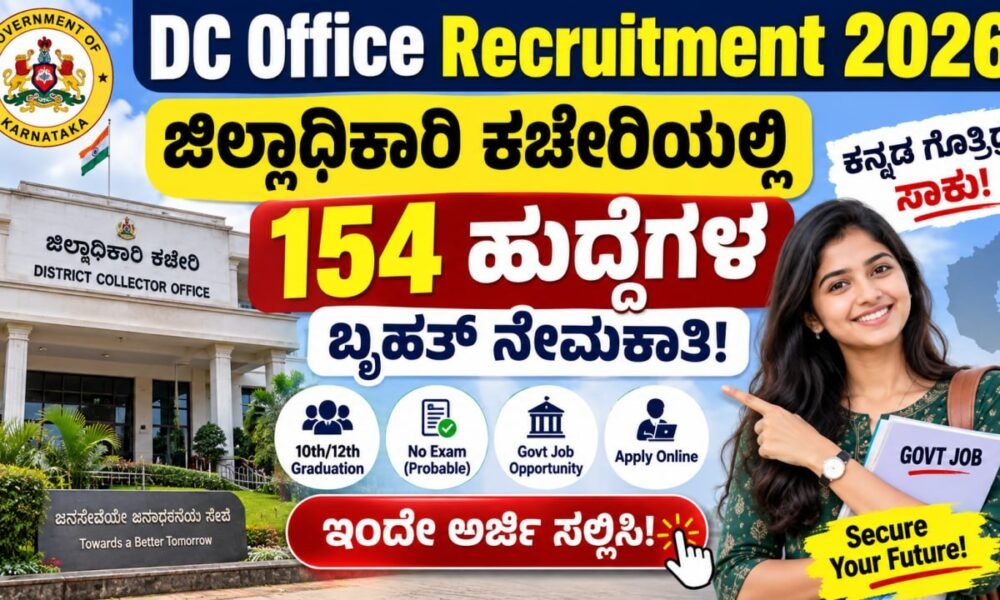 DC Office Recruitment