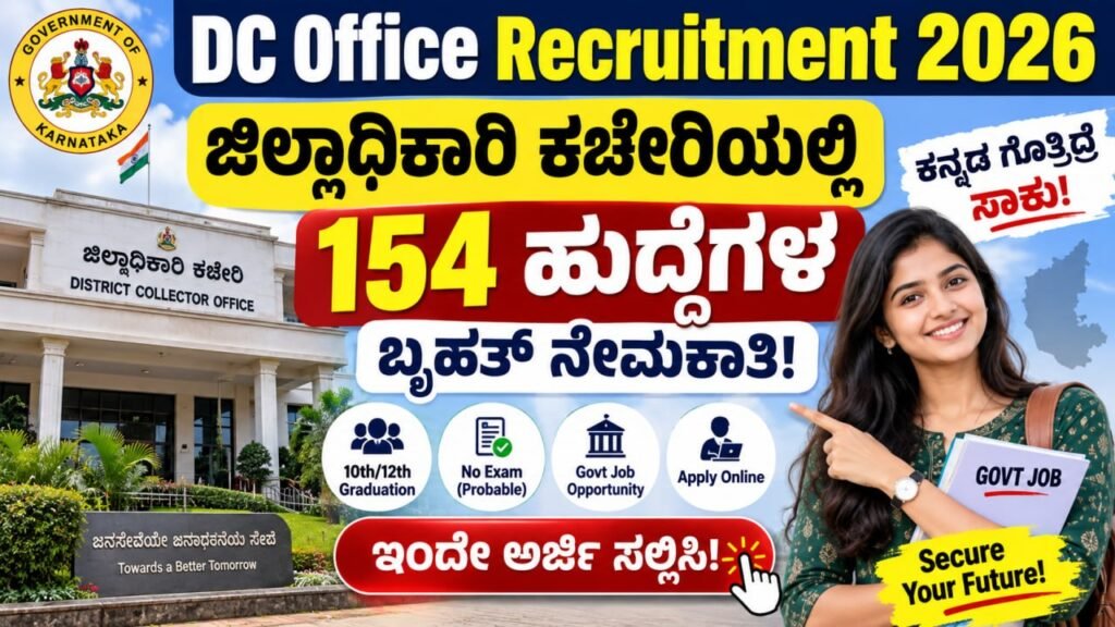 DC Office Recruitment