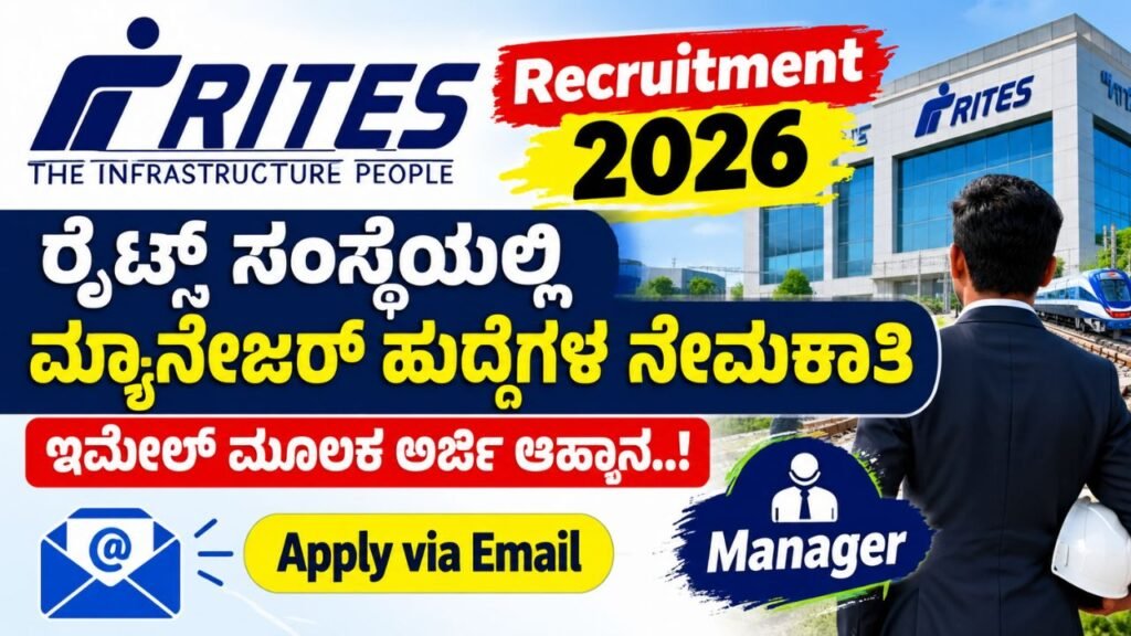 RITES Recruitment 2026