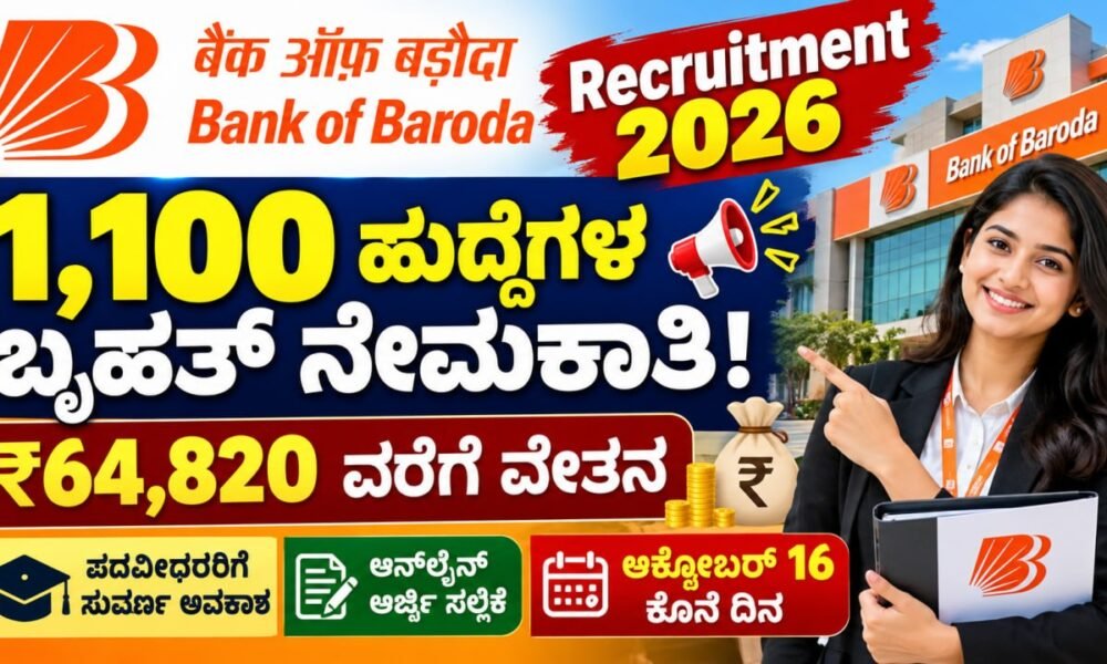 Bank of Baroda Recruitment