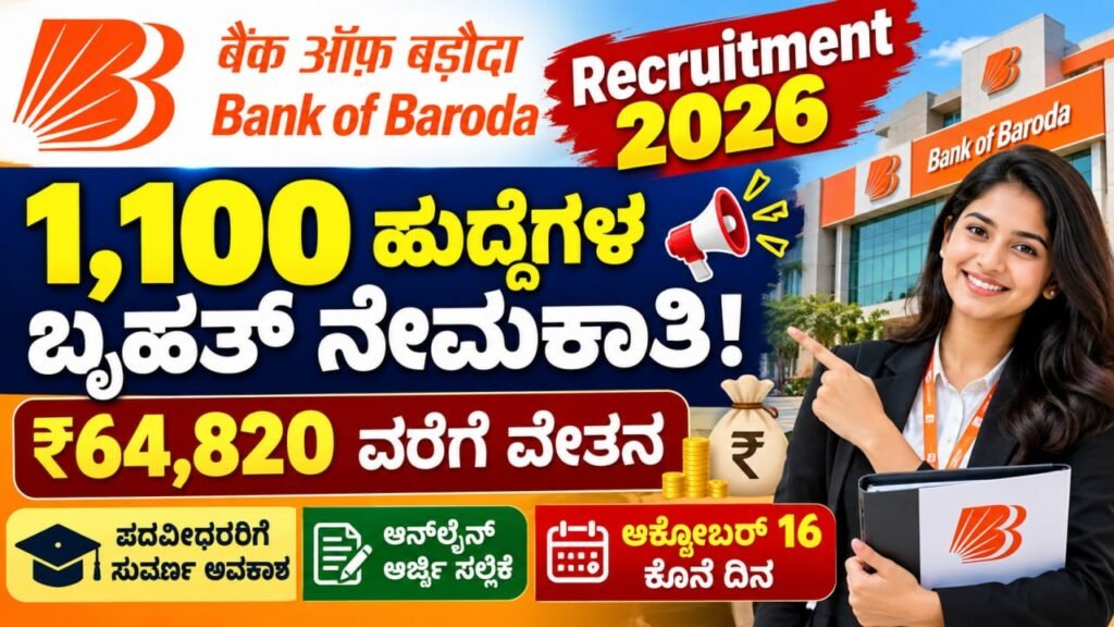 Bank of Baroda Recruitment