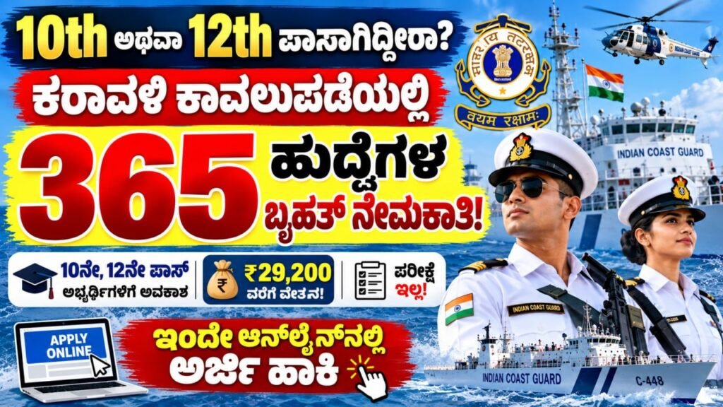 Indian Coast Guard Recruitment